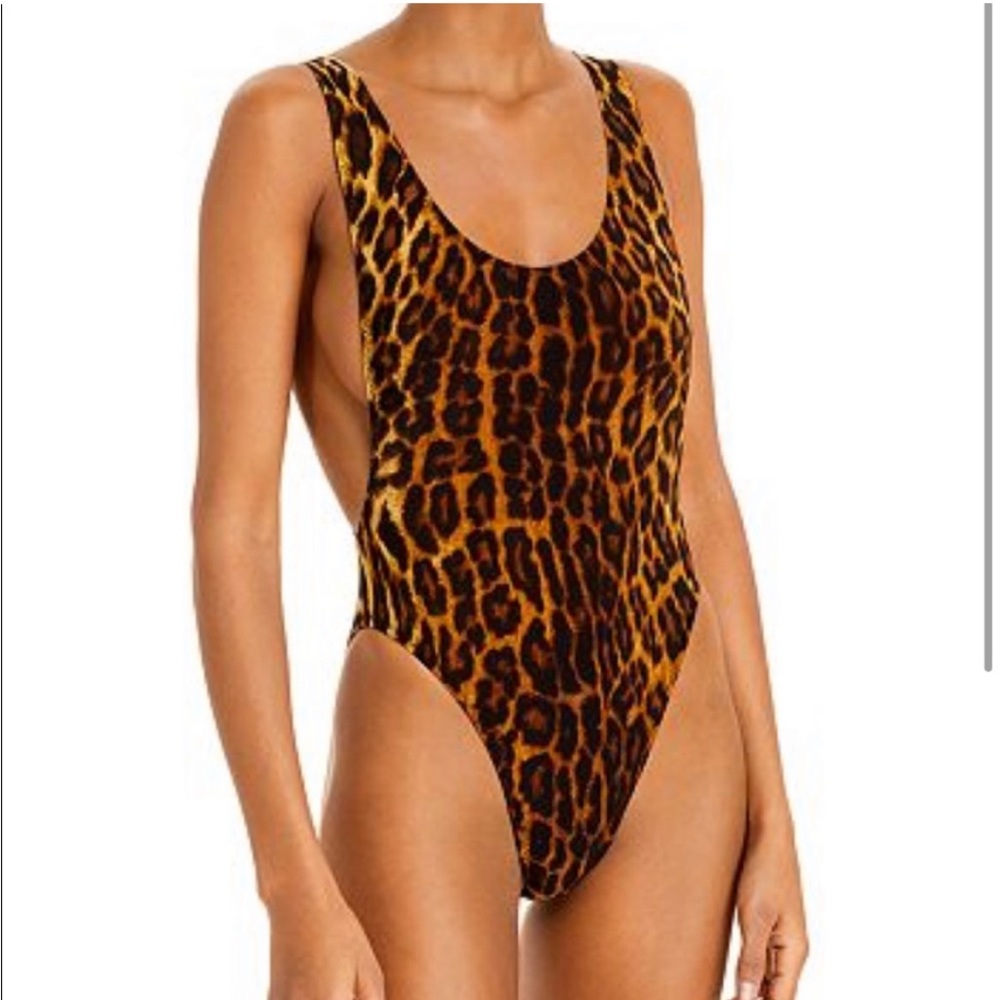 Normal Kamali Marissa Animal Print One Piece Swim Suit